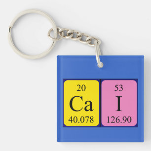 Cai periodic table name keyring