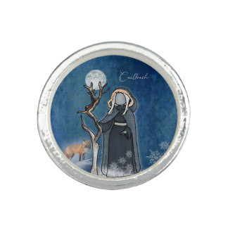 Cailleach, Goddess of Winter Ring