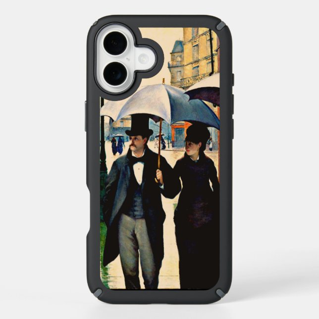 Caillebotte - Paris on a Rainy Day Speck iPhone Case (Front)