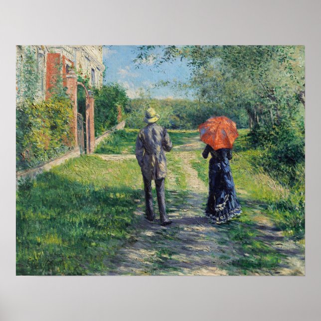 Caillebotte - Path 1881 Poster (Front)