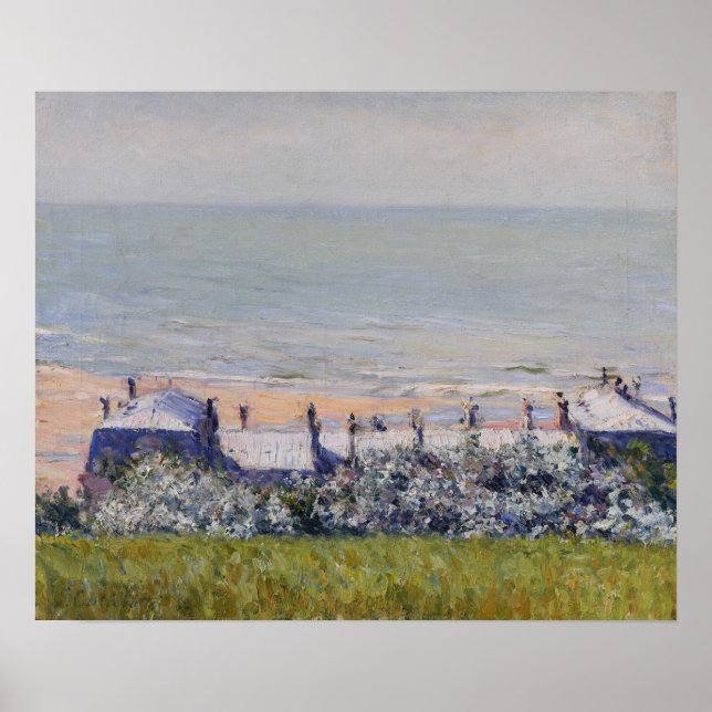 Caillebotte - The Roofs of the Hotel Des Roches N… Poster (Front)