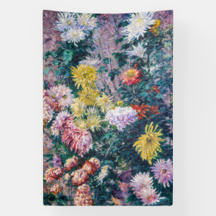 Caillebotte - White and Yellow Chrysanthemums Banner
