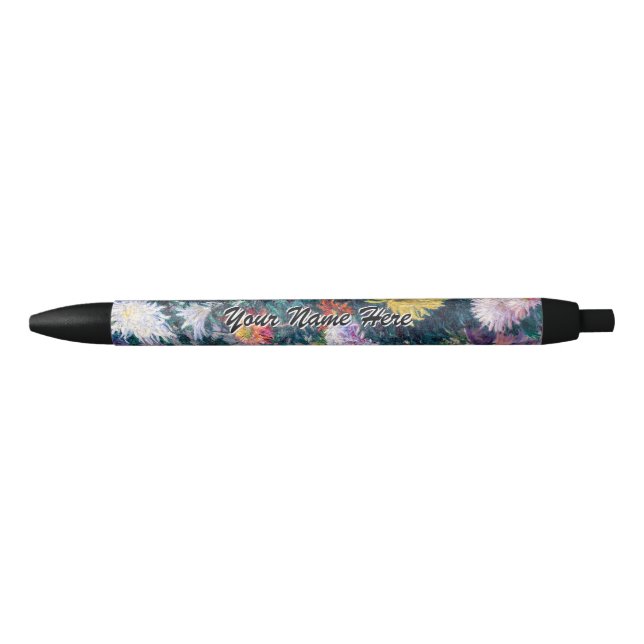 Caillebotte - White and Yellow Chrysanthemums Pen (Front)