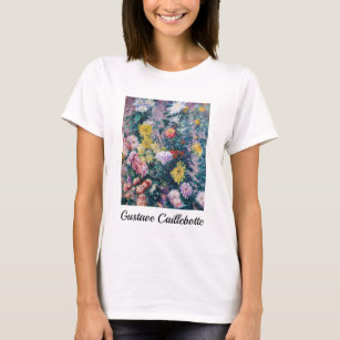 Caillebotte - White and Yellow Chrysanthemums T-Shirt