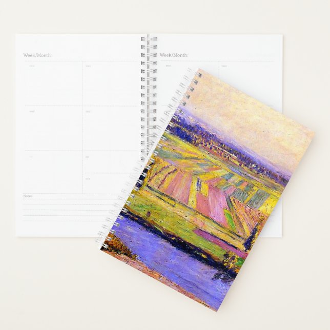 Caillebotte's La Plaine de Gennevilliers Planner (Display)