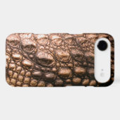 Caiman Crocodile Skin Reptile iPhone 4 Case (Back (Horizontal))