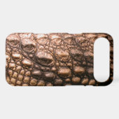Caiman Crocodile Skin Reptile iPhone 4 Case (Back (Horizontal))