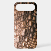 Caiman Crocodile Skin Reptile iPhone 4 Case (Back)