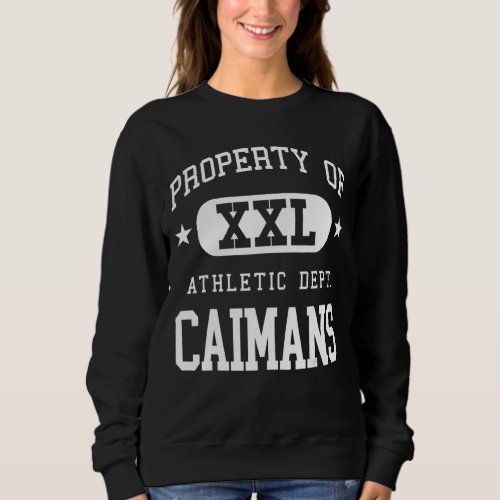 Caimans XXL Athletic School Property Sweatshirt