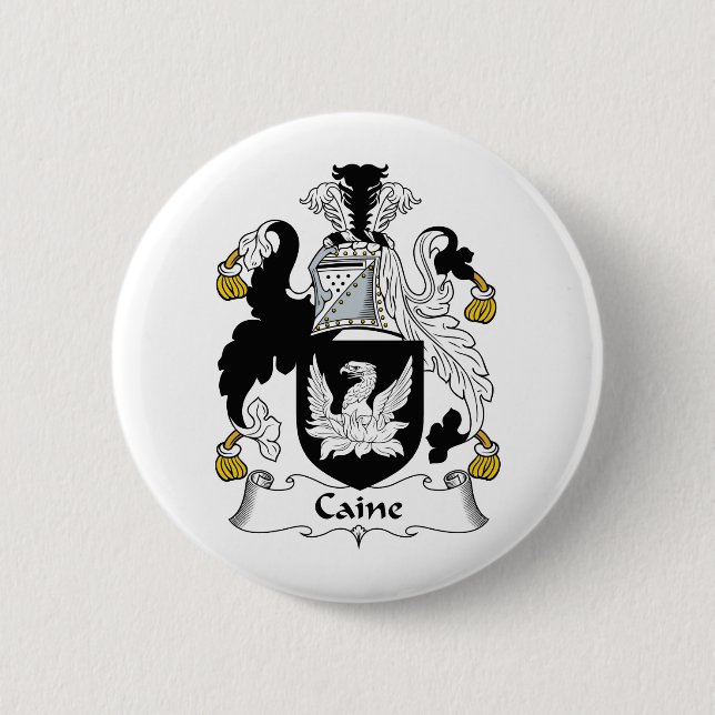 Caine Family Crest Button (Front)