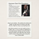 Cainiac Pocket Cards (Front & Back)