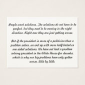 Cainiac Pocket Cards (Back)