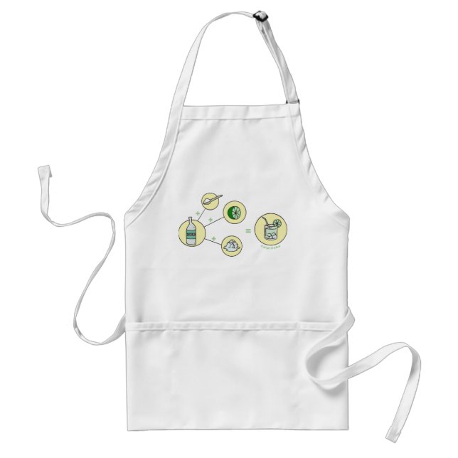caipirinha adult apron (Front)