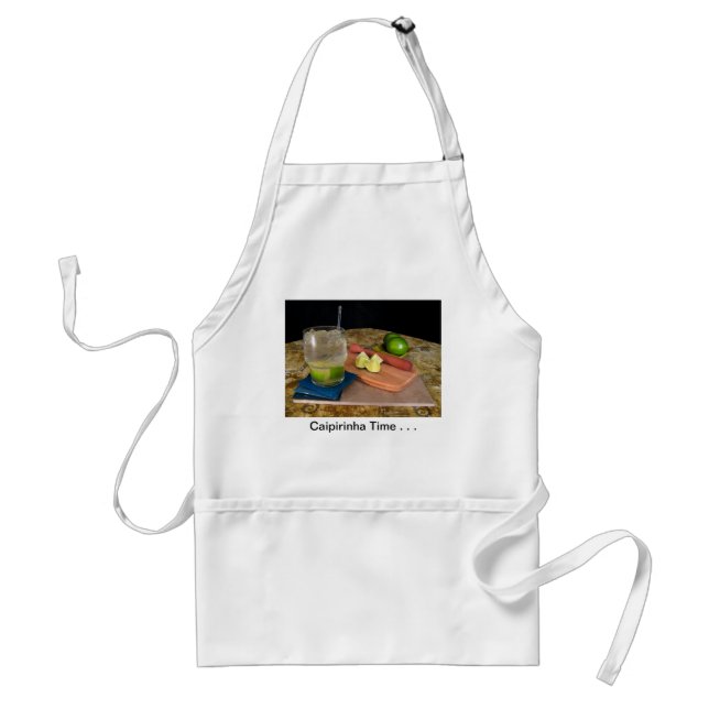 Caipirinha - Caipirinha Time . . . Adult Apron (Front)