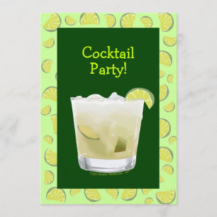 Caipirinha Cocktail Party Invitation Customizable