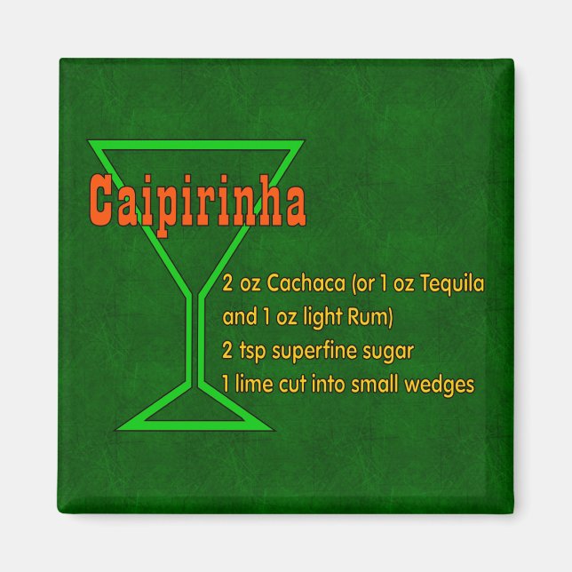 Caipirinha Magnet (Front)