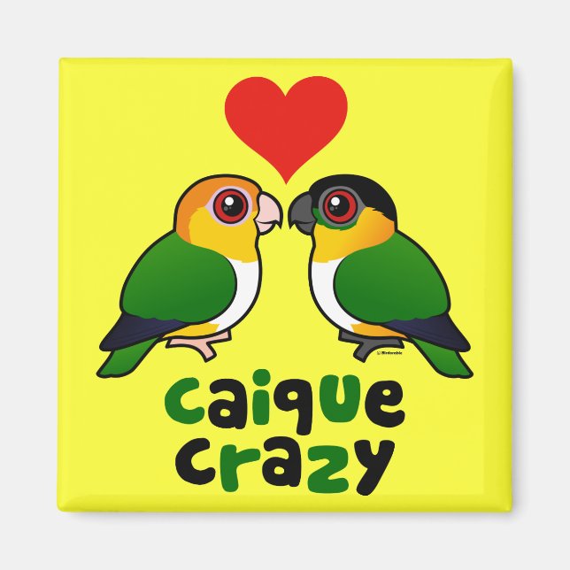 Caique Crazy Magnet (Front)