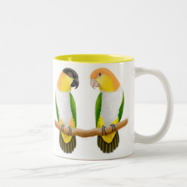 Caique Love Two Tone Mug (Right)