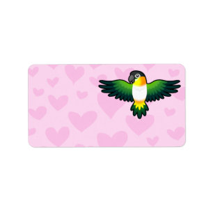 Caique / Lovebird / Pionus / Parrot Love Label