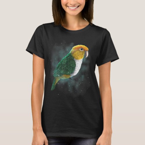 Caique Parrot Bird Cosmic Galaxy Celestial Space A T_Shirt