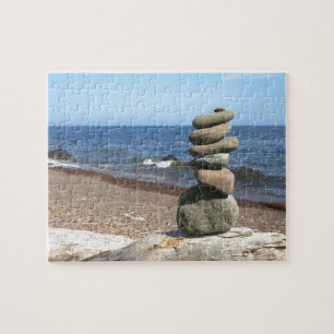 Cairn Meditation Stones Jigsaw Puzzle