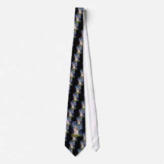 Cairn Terrier 9 - Starry Night Neck Tie