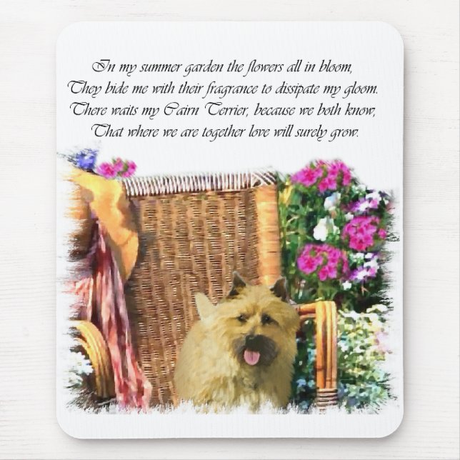 Cairn Terrier Art Gifts Mouse Pad (Front)