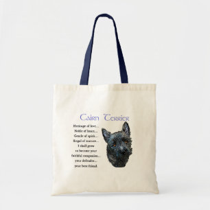 Cairn Terrier Art Gifts Tote Bag