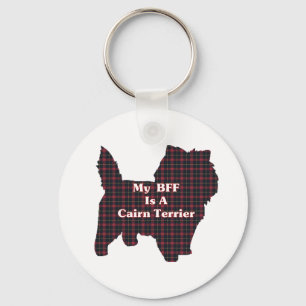 Cairn Terrier BFF Keychain