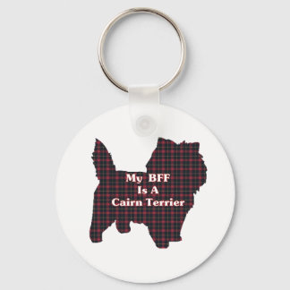 Cairn Terrier BFF Keychain