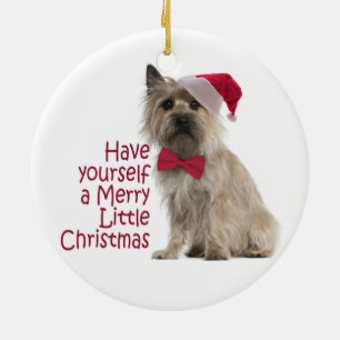 Cairn Terrier Christmas Ornament