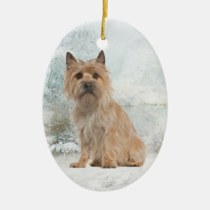 Cairn Terrier Christmas Ornament