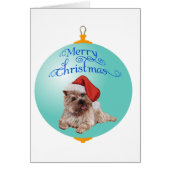 Cairn Terrier Christmas Ornaments (Front)