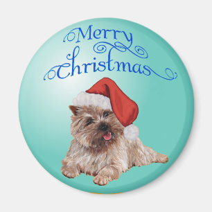 Cairn Terrier Christmas Ornaments Magnet