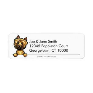 Cairn Terrier Clean & Simple Label
