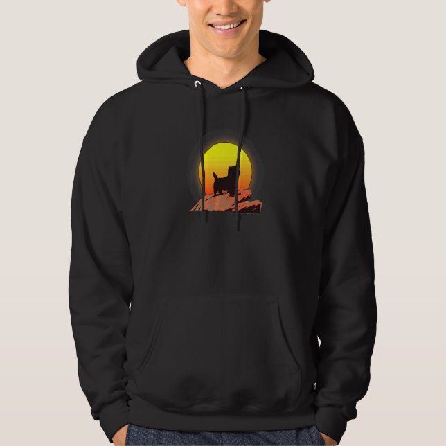 Cairn Terrier Dog Breed  6 Hoodie (Front)
