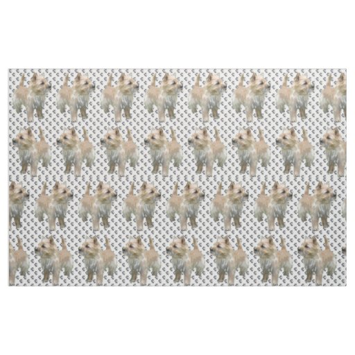 Cairn Terrier dog breed fabric