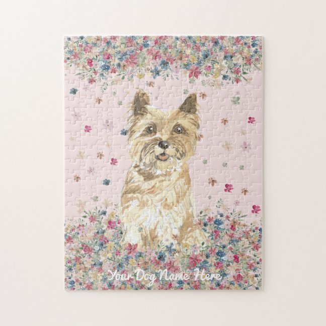 Cairn Terrier dog game Jigsaw Puzzle