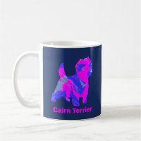 Cairn Terrier Dog Hot Pink & Blue