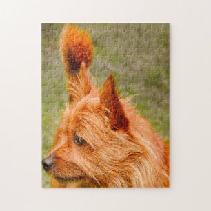 Cairn Terrier Dog. Jigsaw Puzzle