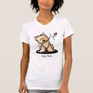 Cairn Terrier Dog Mom T-Shirt