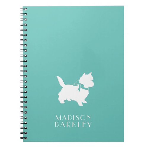 Cairn Terrier Dog Puppy Notebook