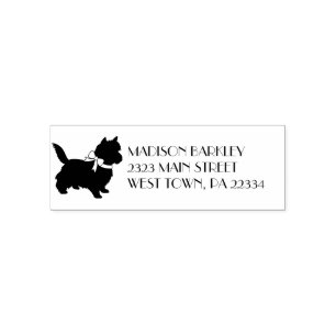 Cairn Terrier Dog Puppy Self-inking Stamp
