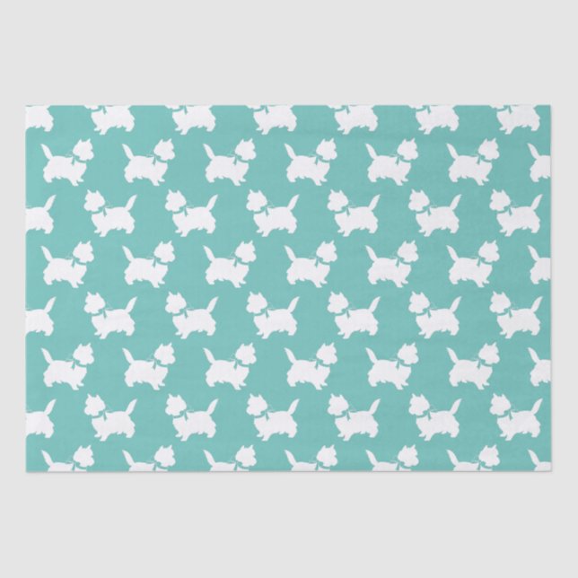 Cairn Terrier Dog Puppy Tissue Paper (Front)