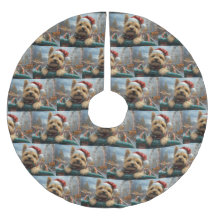 Cairn Terrier Dog Roller Coaster Christmas