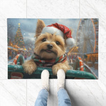 Cairn Terrier Dog Roller Coaster Christmas