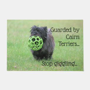 Cairn terrier doormat