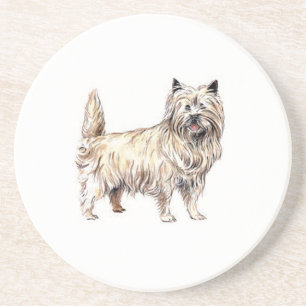 Cairn Terrier Drink Coaster