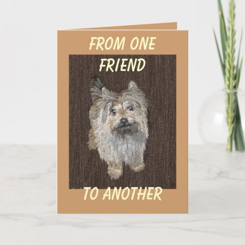 Cairn Terrier Greeting Card