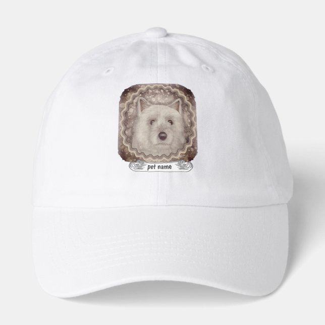Cairn Terrier  Hat (Front)